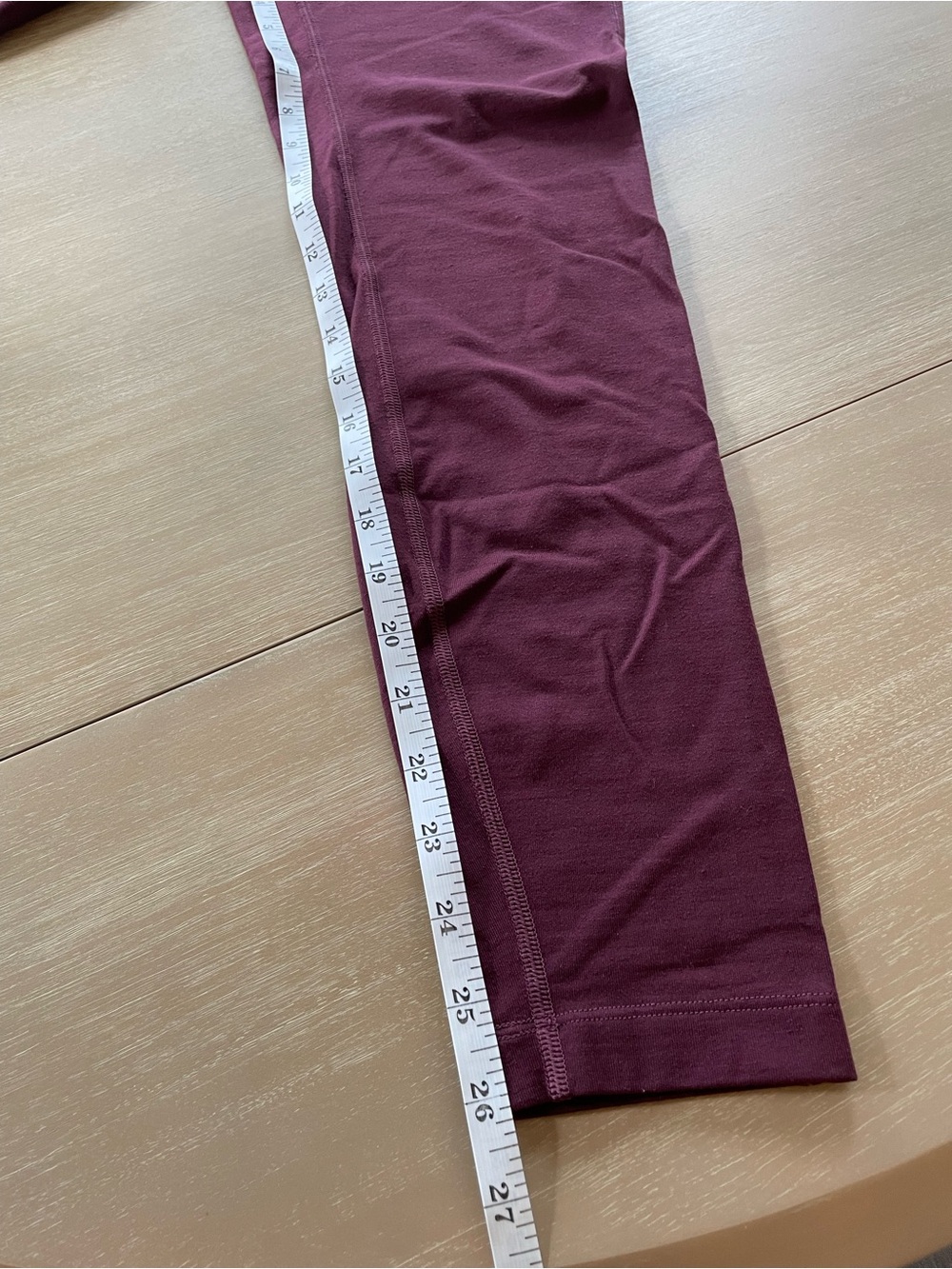 allbirds Women's Leggings in Deep Plum - Picture 7 of 7